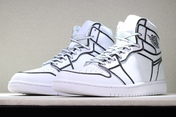 

2018 Designer Joshua Vides x Storm OLD SKOOL 1 Hand Painted Shoes Women Mens Retro Outdoor Shoes EUR 36-47