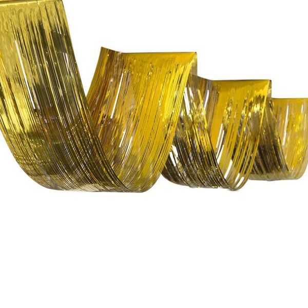 4 5 0 5m Wedding Ceiling Decoration Wave Tinsel Swag Hotel