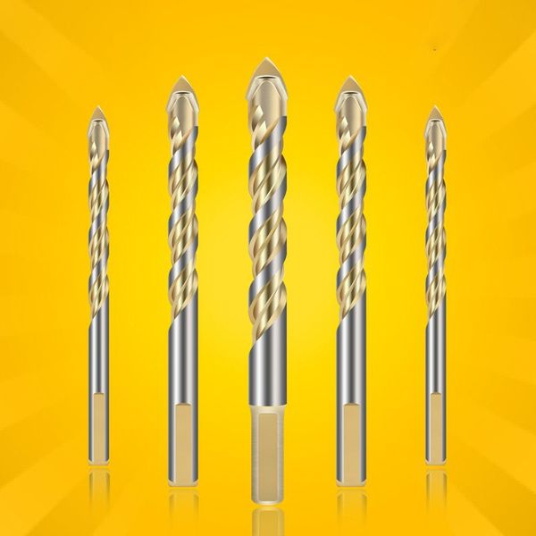 

power tool accessories multi-function wood-plastic marble drill bit high-quality twist carbide triangle drill bit