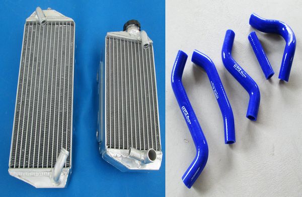 

aluminum radiator and silicone hose for rmz450 rm-z 450 rmz-450 2007 07 rmz 450 oversize