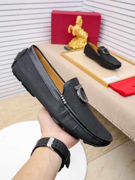 

latest men's leather business dress shoes groom wedding flats brock oxford shoes size 38-45 asdf, Black