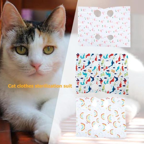 

cat sterilization surgery clothing posrative anti-bite for female cats breathable cloth pet care pet surgery supplies