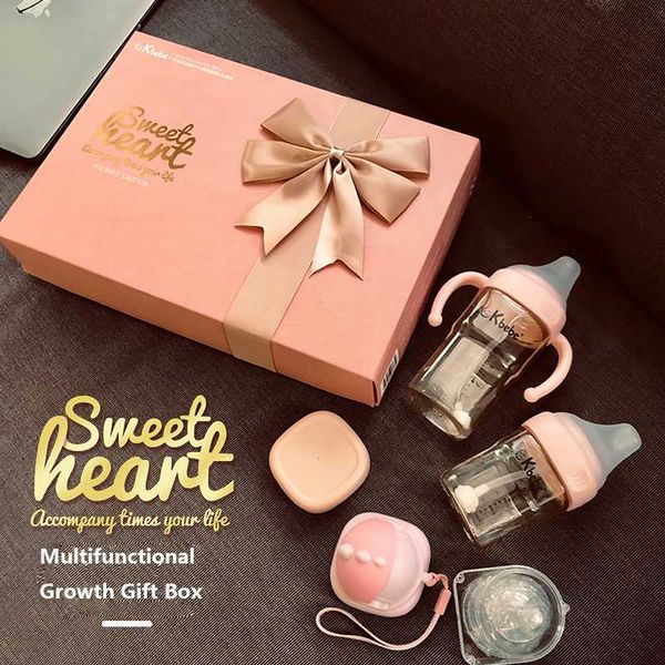 

gift set milk outdoor travel drinking bottle juice etc nursing baby natural water casual water solid newborn feeding