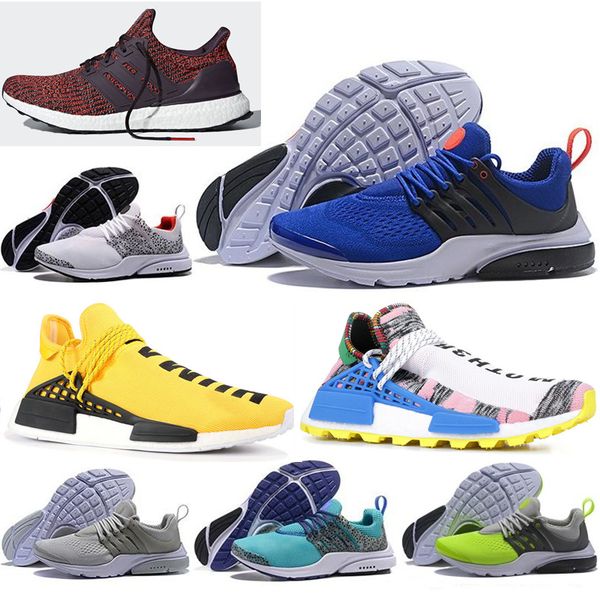 

2020 human race presto 5 br qs running shoes breathe black white yellow red mens shoes women men sports sneakers designer shoes 36-46