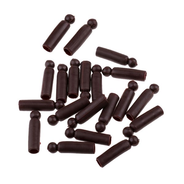 

20шт рыболовные буферные бусины рыбалка резиновая трубка гель наружный протектор трубки