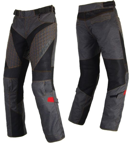

benkia men motorcycle pants spring summer breathable riding trousers biker knight motocross racing motorbike rally riding pants, Black;blue