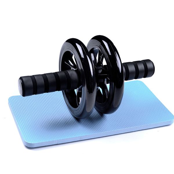 

4 colors ab roller fit wheels no noise abdominal wheel with mat for exercise fitness equipment double-wheeled waist