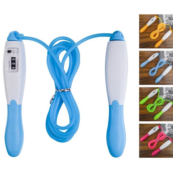 

new jump rope with digital counter sport fitness equipment fast speed counting adjustable jumping skipping ropes