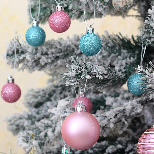 

50x/set christmas tree ball bauble hanging ornaments ball party wedding gaeden home decor garland and painting decoration