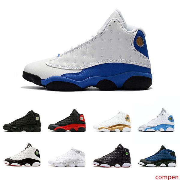 

drop shipping hyper royal 13 13s mens basketball shoes 3m gs hyper royal italy blue flints chicago bred dmp black cat sports sneakers