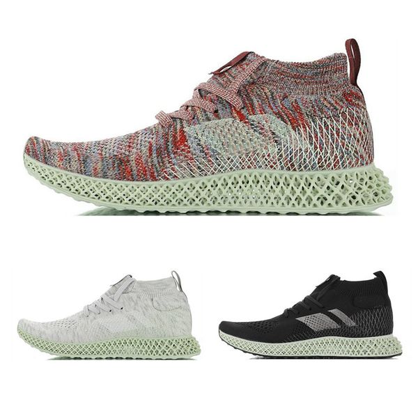 

2019 kith consortium 4d kith aspen runner 4d sports shoes mid white sneakers shoes size 40-45