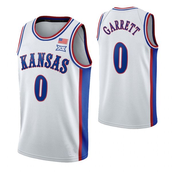 

marcus garrett stitched men's kansas jayhawks tristan enaruna custom any name 2020 college basketball jersey white blue black