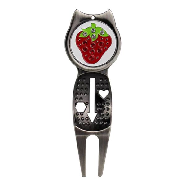 

3 в 1 golf divot ремонт вилка болл маркер линия маркер выравнивание инструменты