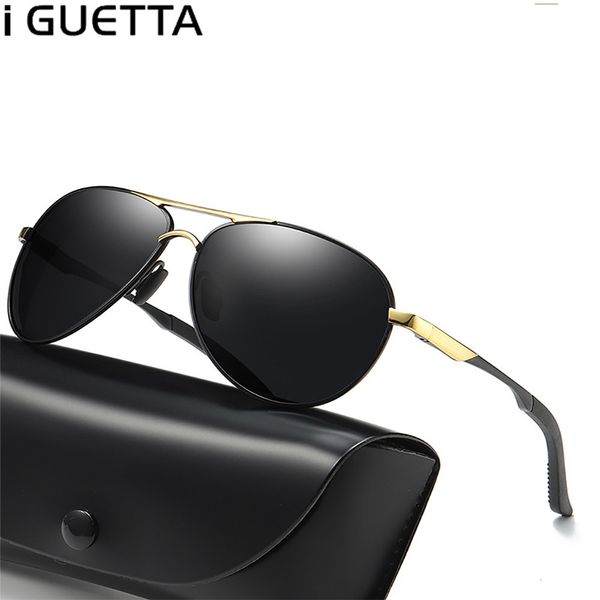 

iguetta oval sunglasses men metal polarized luxury sun glasses fashion women 2019 driving glasses lunette de soleil uv400 gh-080, White;black