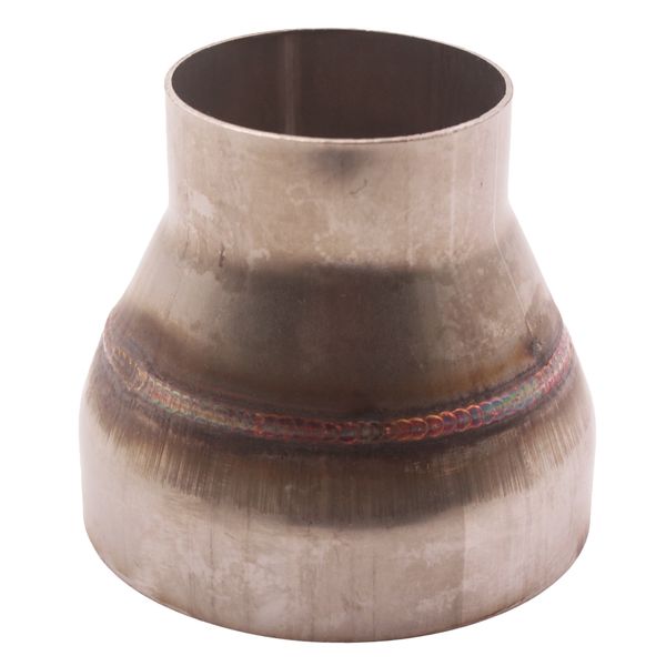 

4.0" o.d. to 2.5" o.d.exhaust pipe reducer adapter connector stainless