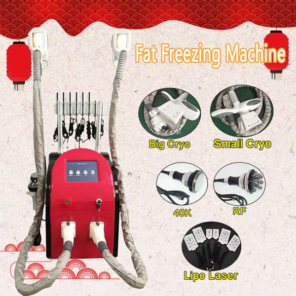 

2019 fat ing slimming machine ultrasound rf lipo laser slimming machine 2 handles can work together