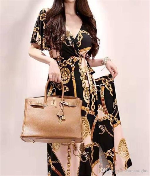 

v neck womens casual dresses elegant chain print panelled split womens designer dresses casual females clothing, Black;gray