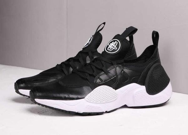 huarache noir cuir