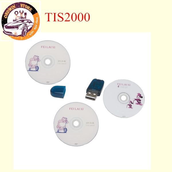

tis2000 cd and usb key for g-m tech2 g-m car model