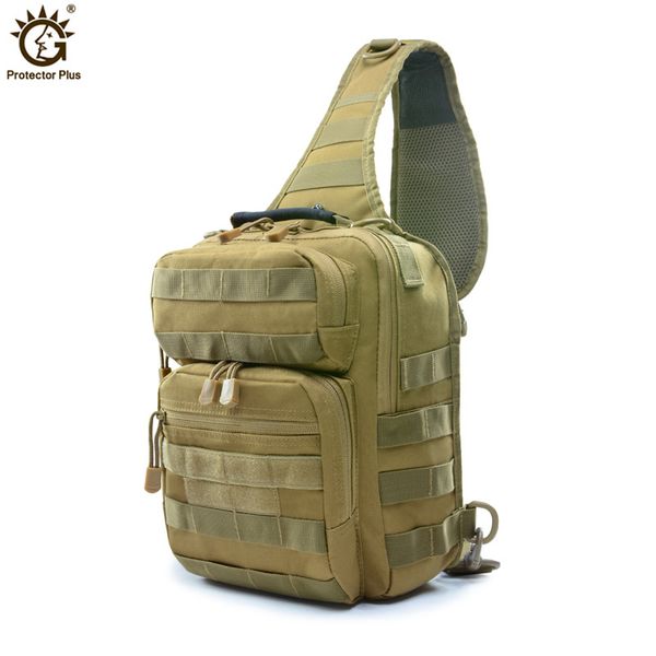 

tactical backpack outdoor molle army shoulder bag camping hiking hunting backpack trekking sling chest pack fishing bag