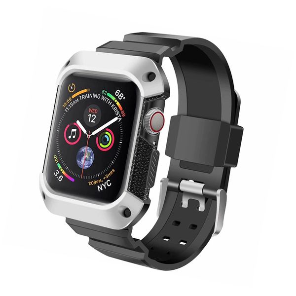 

Новый ремешок для Apple Watch Band 44 мм/40 мм браслет для iwatch 4 Замена ремешок для часов с Pro