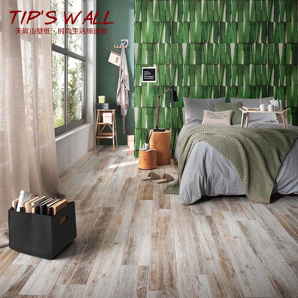 

pvc waterproof and anti-fouling wallpaper wall decoration with algae wallpaper