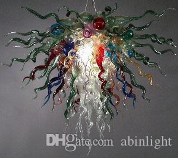 

hand blown glass chandelier light modern art glass lighting 32"x32" art deco blown glass chandelier light for home deco ceiling la