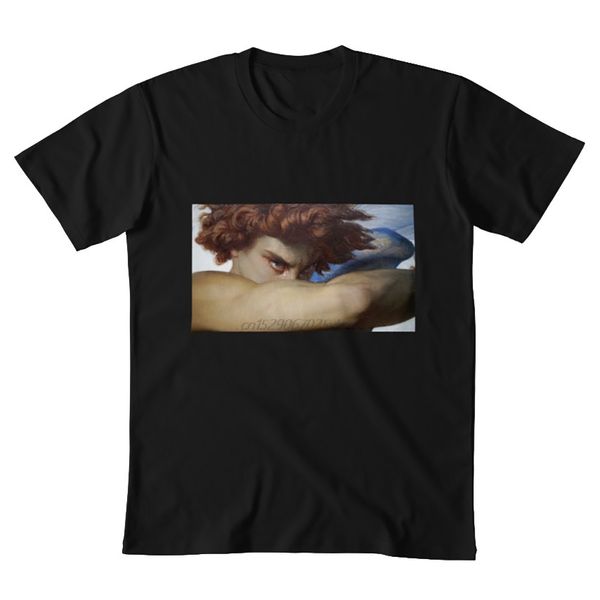 

fallen angel (detail) t shirt alexandre cabanel rennaisance cherub angel renaissance classic tumblr aesthetic cute baby, White;black