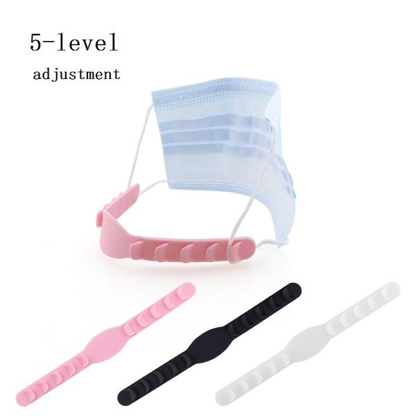 

5-gear face mask ear grips adjustable anti-slip silicone mask extension hook masks buckle holder soft ear protection mask accessoriess
