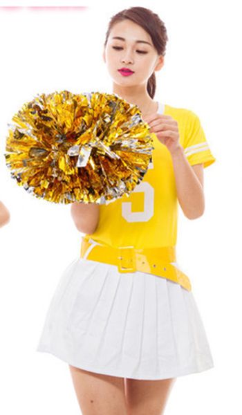 

game pompoms practical cheerleading cheering pom poms apply to sports match and vocal concert color can combination