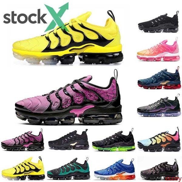 

stock x tn plus men women running shoes triple white megatron eagles active anthracite fuchsia runner trainer mens fashion des chaussures