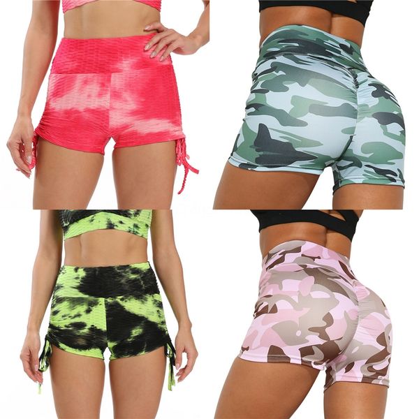 

shorts outdoor body building fold cotton yoga clothing wear mesh fitness summer women short pants #714, White;black