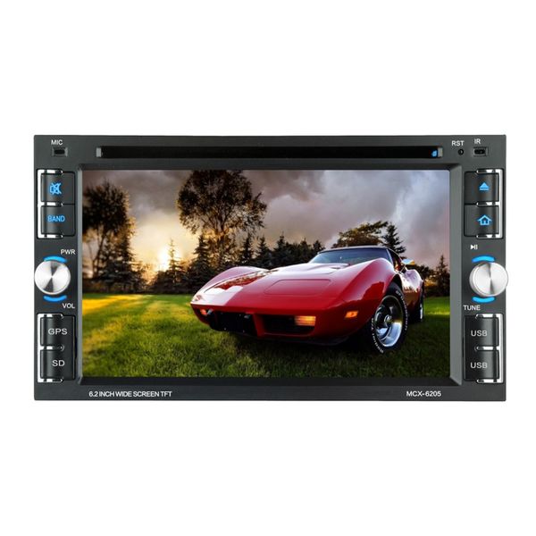 

6.2inch navigation dvd player dvd multi-function player gps navigation integrated vehicle 6205