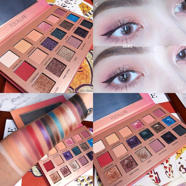 

professional eyeshadow palette 18 color charming palette matte shimmer pigmented eye shadow pallete make up cosmetic