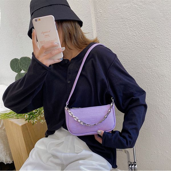 

the new small bag foreign style women bag 2020 new trendy wild one shoulder armpit female fashion messenger handbag women