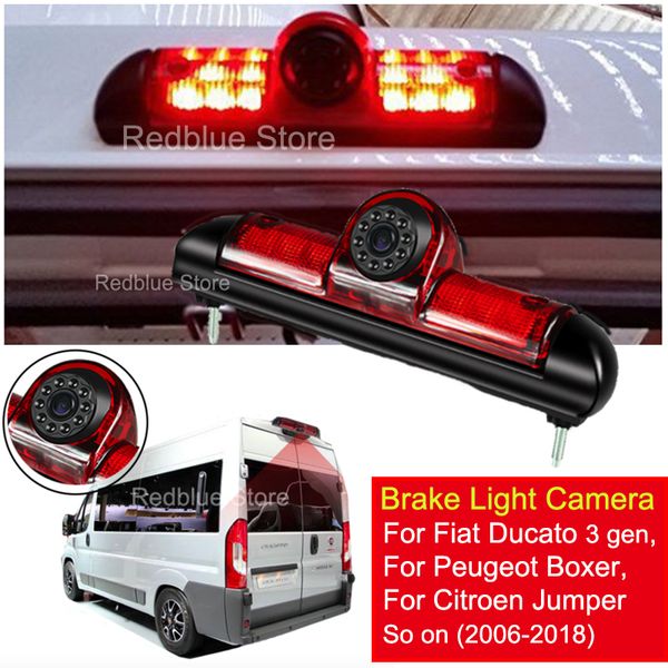 

car brake light rear view parking camera for ducato for boxer jumper 2006~2020 waterproof backup camera