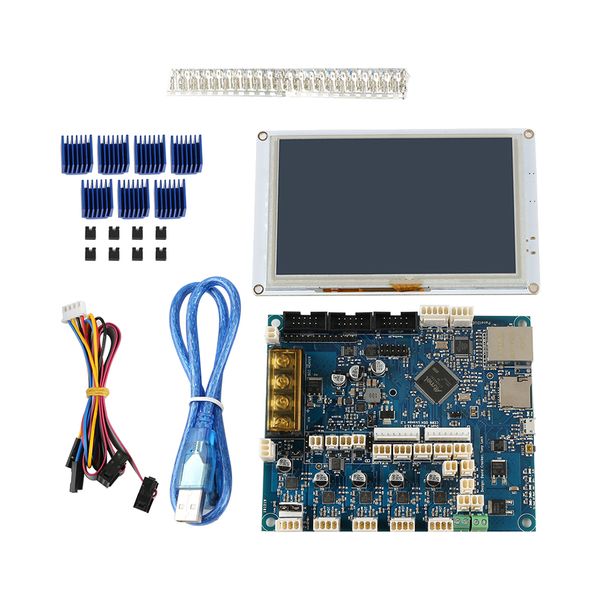 

5'' touch screen paneldue with wifi cloned duet 2 maestro motherboard