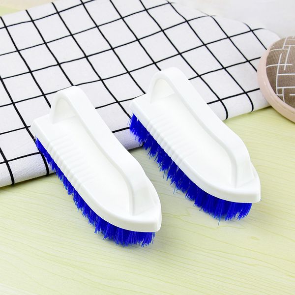 

Pure White Hard Hairy Solid White Strong Laundry Hard Bristle Shoes Cleaning Anti-slip Handle Decontamination Brush 516