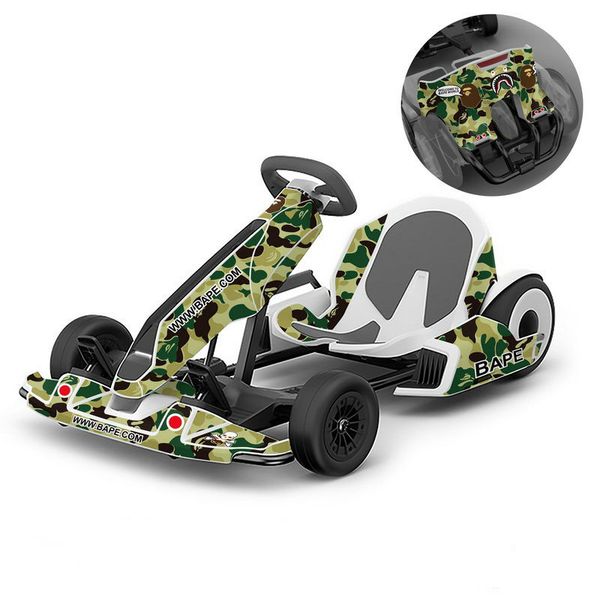 

ninebot by segway go kart sticker go kart split type self-adhesive protector sticker for xiaomi gokart kits