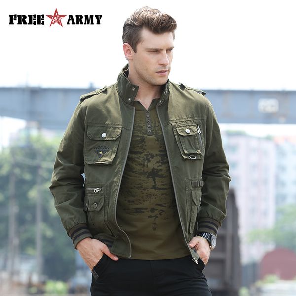 

rmy brand quality jacket men jacket windproof army flighting wind ser wind bomber men ms-6280a, Black;brown