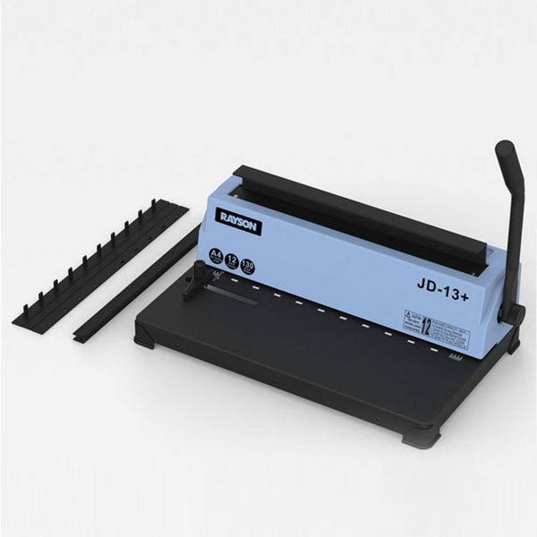 

office puncher clip binding machine metal body manual pressure clipper puncher
