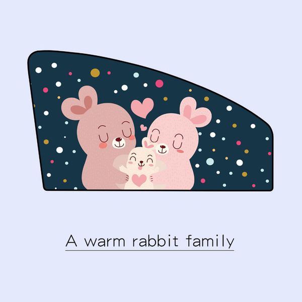 

универсальный автомобиль солнцезащитный козырек мультфильм дети окна зонт крышка семьи магнитный занавес предотвратить сильный солнечный све