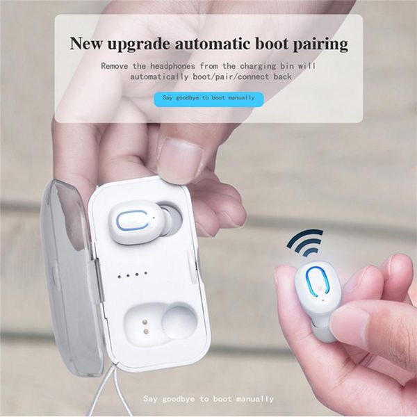 

ti8s tws наушники беспроводная связь bluetooth 5.0 наушники спорт handsfree наушники гарнитура телефона 500mah зарядное устройство чехол с м