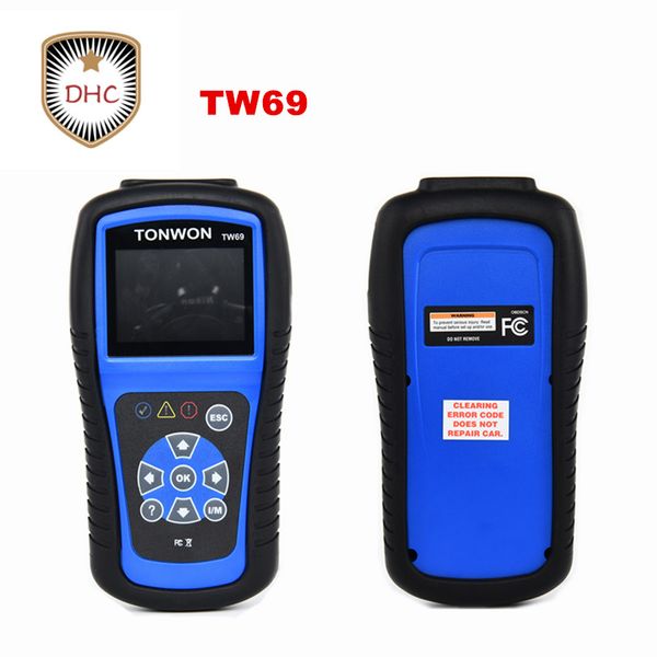 

tonwon tw69 diagnostic scanner supports all 10 obd2 test modes works on most obdii compliant vehicles manufactured since 1996