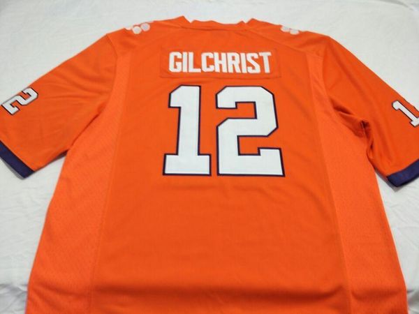 

women clemson tigers marcus gilchrist bashaud breeland ladies real embroidery college jersey size s-4xl or custom any name or number jersey, Black;red