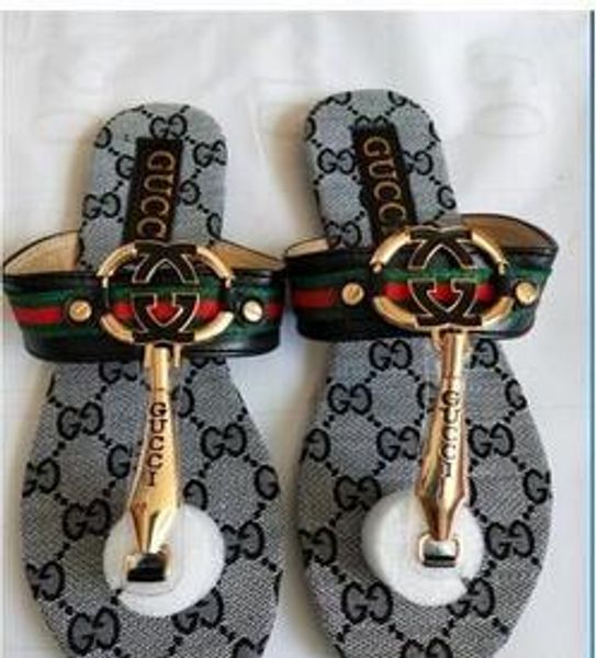 

2020 новейшая мода классический mkbrand женские сандалии роскошные слайд летняя мода широкий плоский скользкий с толстыми сандалиями тапочки, Black