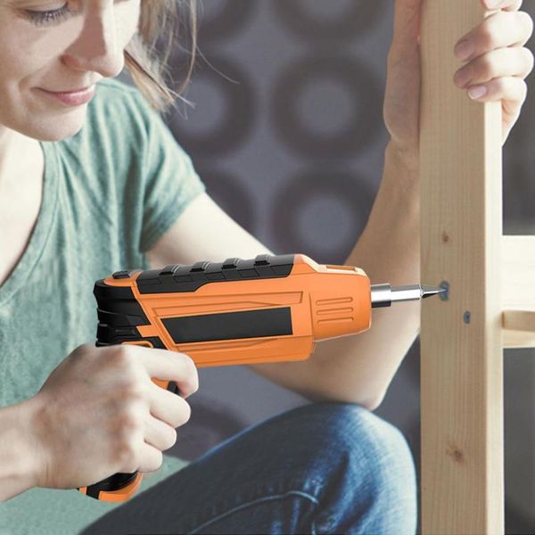 

litake cordless electric screwdriver household rechargeable battery screwdriver mini drill electric drill power tools