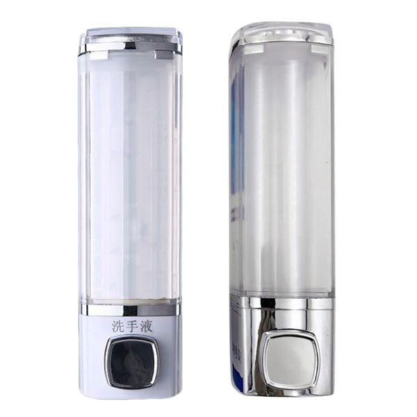 

2x liquid soap dispenser wall mount washing lotion shampoo dispenser home