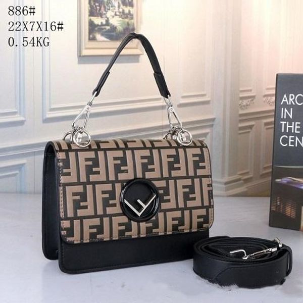 

women bag leather bags european style bags purse crossbody shoulder bag #13;fendi bag, Blue;gray