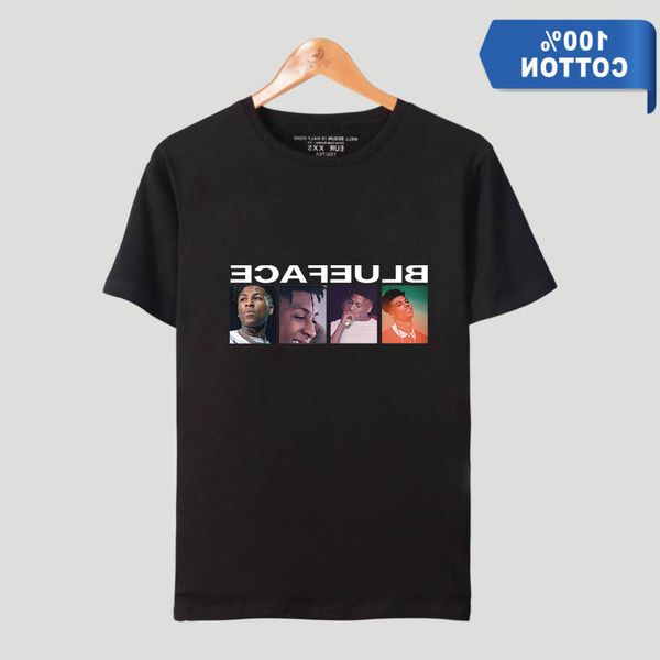 

hop rap hip singer blueface jonathan Â· baud leisure time pure cotton short sleeve shirt t shirts, Gray;blue